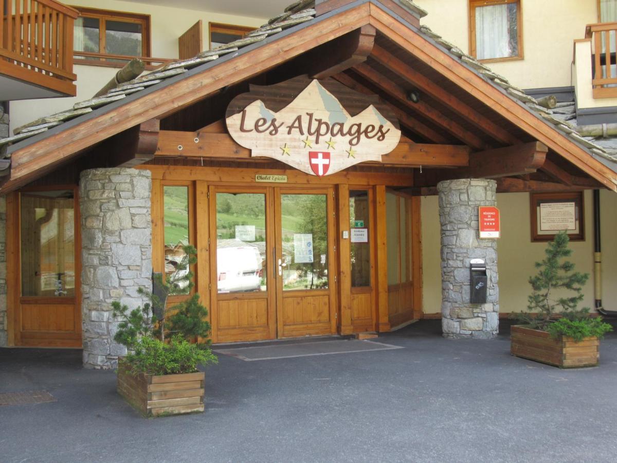 Residence Les Alpages 4 Etoiles - Appartement 4 Personnes - Piscine, Hammam, Sauna, Jacuzzi - Valcenis 73480 ランスルブール・モン・スニ エクステリア 写真