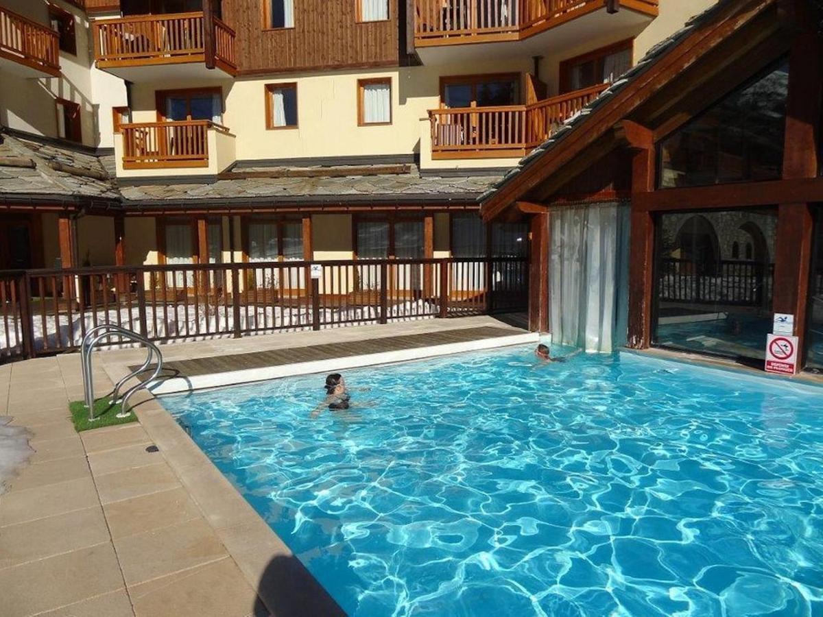 Residence Les Alpages 4 Etoiles - Appartement 4 Personnes - Piscine, Hammam, Sauna, Jacuzzi - Valcenis 73480 ランスルブール・モン・スニ エクステリア 写真