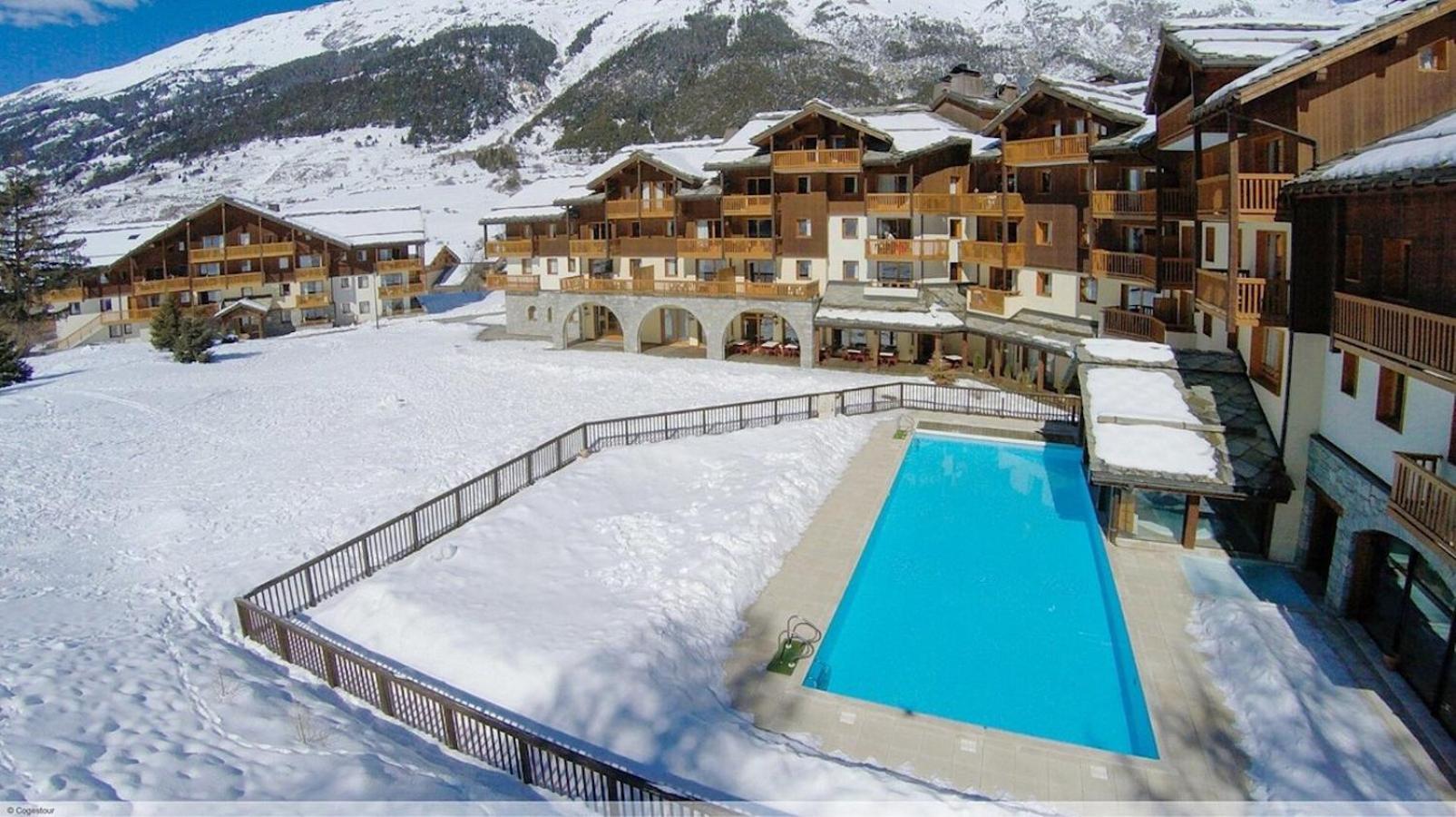 Residence Les Alpages 4 Etoiles - Appartement 4 Personnes - Piscine, Hammam, Sauna, Jacuzzi - Valcenis 73480 ランスルブール・モン・スニ エクステリア 写真