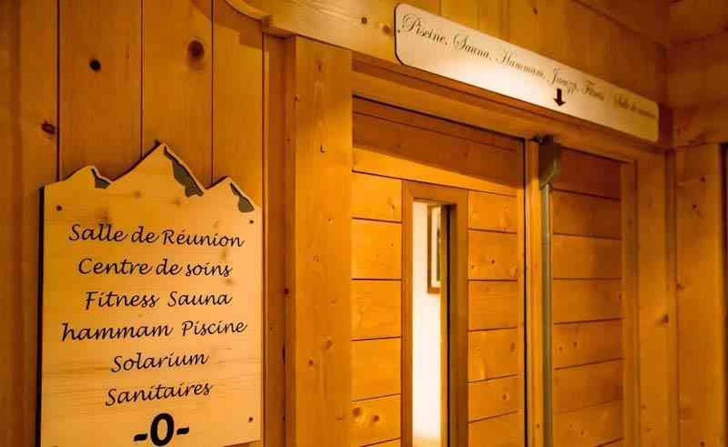 Residence Les Alpages 4 Etoiles - Appartement 4 Personnes - Piscine, Hammam, Sauna, Jacuzzi - Valcenis 73480 ランスルブール・モン・スニ エクステリア 写真