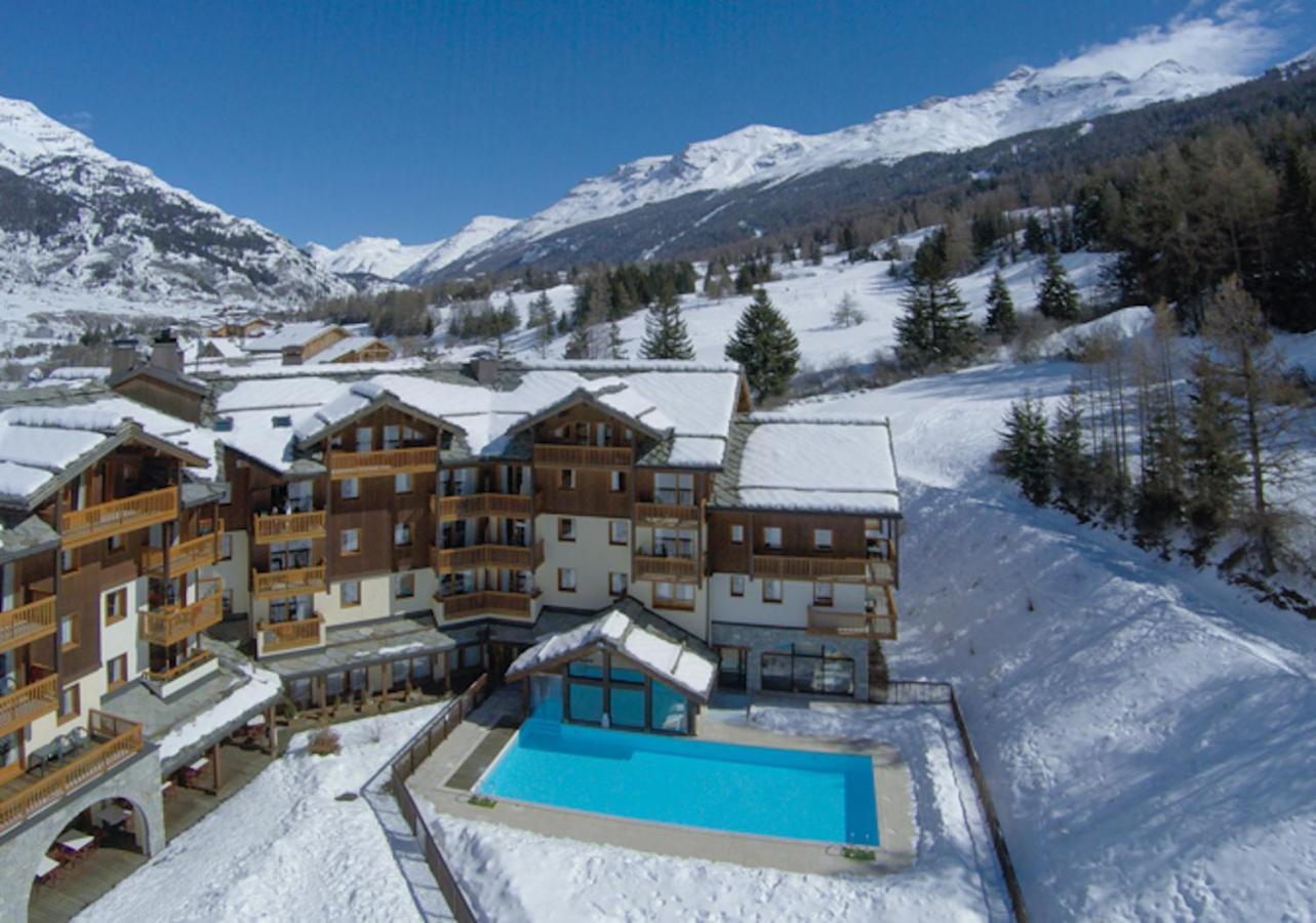 Residence Les Alpages 4 Etoiles - Appartement 4 Personnes - Piscine, Hammam, Sauna, Jacuzzi - Valcenis 73480 ランスルブール・モン・スニ エクステリア 写真