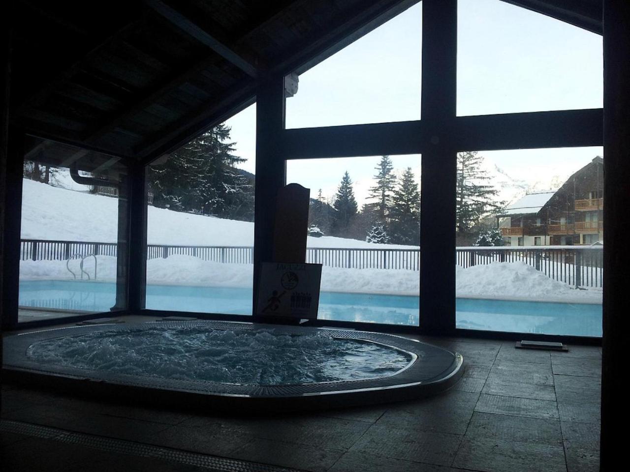 Residence Les Alpages 4 Etoiles - Appartement 4 Personnes - Piscine, Hammam, Sauna, Jacuzzi - Valcenis 73480 ランスルブール・モン・スニ エクステリア 写真